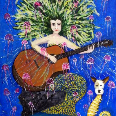 La Sirena Y Su Guitarra Marina - Mermaid With Her Marine Guitar